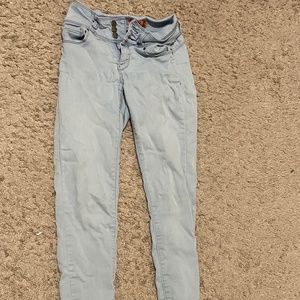 Light blue jeans